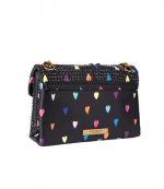 Black Comb Fabric Mini Kensington
