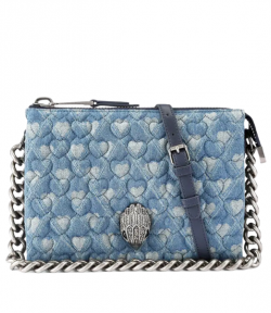 Blue Denim Kensington Puff 3 Pouch