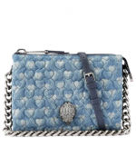 Blue Denim Kensington Puff 3 Pouch