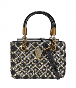 Black Comb Sq Mini Kensington Jewel