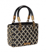 Black Comb Sq Mini Kensington Jewel