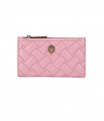 Pink Leather Kensington Bifold Wallet