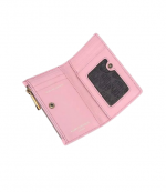 Pink Leather Kensington Bifold Wallet