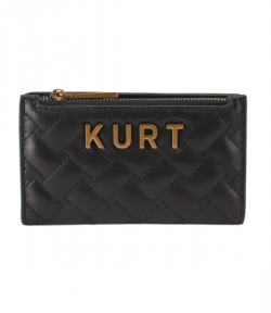 Black Leather Kensington Bifold W Kurt