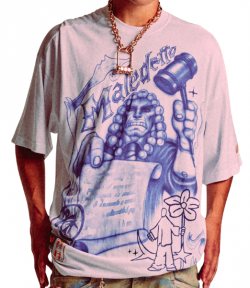 White The Boy Giudice Maledetto T-Shirt
