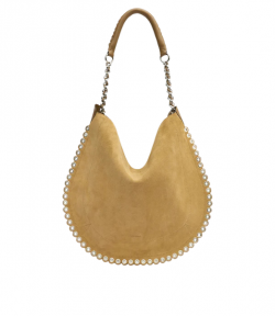 Sand Suede Leather Oskan Hobo Soft Shoulder Bag