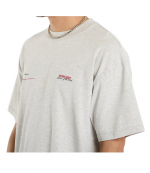 Cream Marl Patron Of The Club T-Shirt