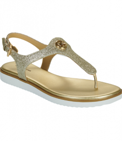 Val Thong Sandal Glitter Leather