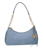 Baby Blue Nolita Chambray MD Chain Pouchette