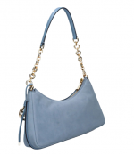 Baby Blue Nolita Chambray MD Chain Pouchette