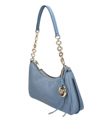 Baby Blue Nolita Chambray MD Chain Pouchette
