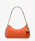 Orange Nolita Chambray MD Chain Pouchette
