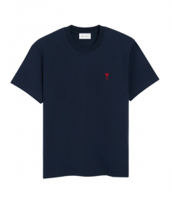 Night Blue With Red Ami De Coeur Light Jersey T-Shirt