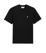 Black/White Cream Ami De Coeur Contrasted Light Jersey T-Shirt