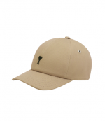 Taupe Beige Ami De Coeur Embroidery Cap