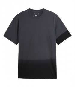 Grey/Black Dip Rg Ss Tee
