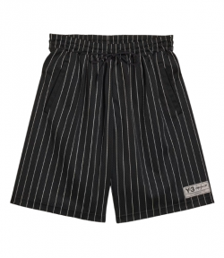 Black Stripes Mesh Ps Shorts
