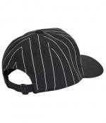 Black Pinstri Cap