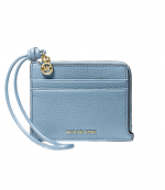 Chambray Leather Sm Card Case Wristlet