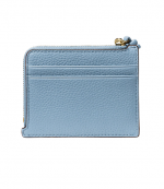 Chambray Leather Sm Card Case Wristlet