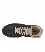 Navy Blue Suede Reelwind Low Man