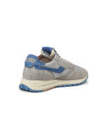 Grey/Light Blue Suede/Pony Reelwind Low Wom
