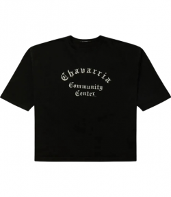 Black Chavarria Community Center Buffalo Tee