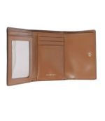 Brown Leather Bryant Md Trifold Wallet