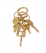 Gold  Staff Key Fobs Keyring