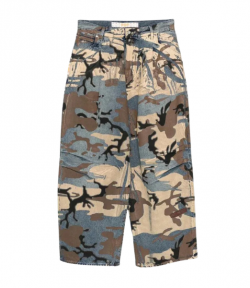 Fat Angelo Print Denim Pants