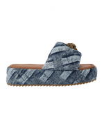 Kensington Puff Denim Flatform