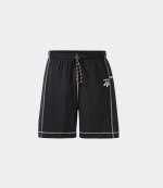 ADIDAS x ALEXANDER WANG BLACK AND WHITE SHORTS