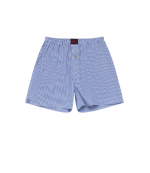White/Sail Blue Willy Woven Striped Boxers