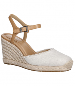 Kenzie  Pale Hemp Wedge