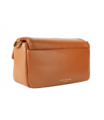 Leather Mini Oxford Tan Crossbody Bag