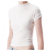 White Layered Ss Top