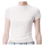 White Layered Ss Top