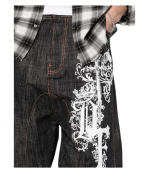 LOW RIDE SHORT DENIM PANT