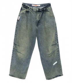 Fat Angelo Green Denim Pants