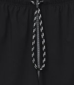 ADIDAS x ALEXANDER WANG BLACK AND WHITE SHORTS
