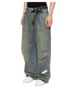 Fat Angelo Green Denim Pants
