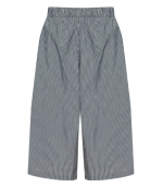 Grey Slouch Shorts Stripes