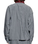 Grey Polo Swtr Stripes