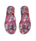 Kensington Q FlipFlop Lilac Butterflies