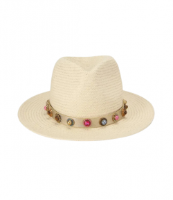 Gold Comb Octavia Fedora Hat