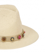 Gold Comb Octavia Fedora Hat