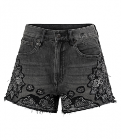 Ash Bandana Applique X-Bf Shorts
