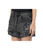 Ash Bandana Applique X-Bf Shorts