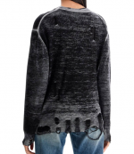 Black Multi Boyfreind Cardigan