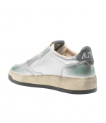 Silver Stone Leather Super Vintage Medalist Low Woman